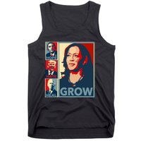 Hope Hate Heal Grow Tank Top