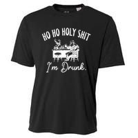 Ho Ho Holy Shit IM Drunk Cooling Performance Crew T-Shirt