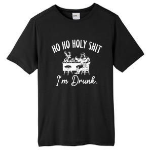 Ho Ho Holy Shit IM Drunk Tall Fusion ChromaSoft Performance T-Shirt