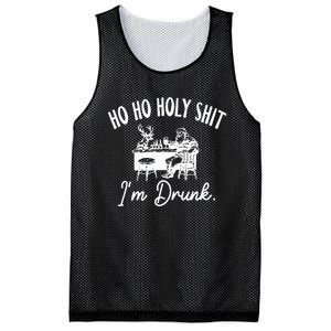 Ho Ho Holy Shit IM Drunk Mesh Reversible Basketball Jersey Tank