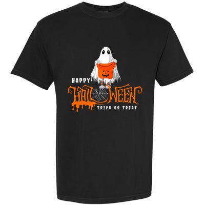 Halloween Happy Halloween Garment-Dyed Heavyweight T-Shirt