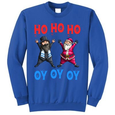 Ho Ho Ho Oy Oy Oy Funny Christmas Santa Hanukkah Jew Feast Cute Gift Sweatshirt