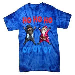 Ho Ho Ho Oy Oy Oy Funny Christmas Santa Hanukkah Jew Feast Cute Gift Tie-Dye T-Shirt