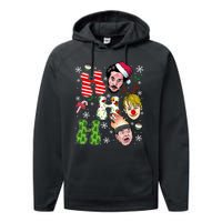 Ho Ho Ho Home Alone Movie Kevin And Wet Bandits Christmas Xmas Holiday Performance Fleece Hoodie