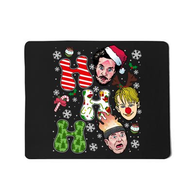 Ho Ho Ho Home Alone Movie Kevin And Wet Bandits Christmas Xmas Holiday Mousepad