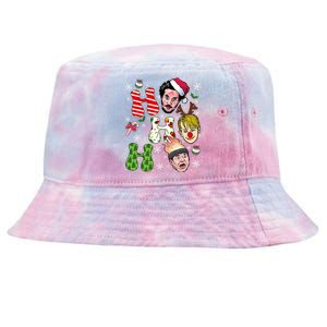 Ho Ho Ho Home Alone Movie Kevin And Wet Bandits Christmas Xmas Holiday Tie-Dyed Bucket Hat