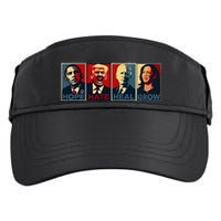Hope Hate Heal Grow Adult Drive Performance Visor