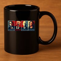 Hope Hate Heal Grow 11oz C Handle Ceramic Mug