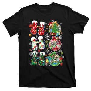 Ho Ho Ho Toy Group Santa Christmas Ho Ho Ho Woody Buzz Lightyear T-Shirt