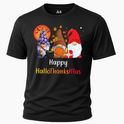 Happy Hallothanksmas Holiday Gnomes Performance Shirt