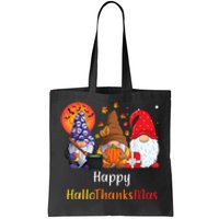 Happy Hallothanksmas Holiday Gnomes Tote Bag