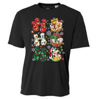 Ho Ho Ho Friends Christmas Lilo Goofy Pluto Donald Daisy Cooling Performance Crew T-Shirt