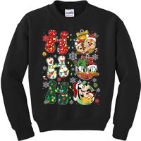 Ho Ho Ho Friends Christmas Lilo Goofy Pluto Donald Daisy Kids Sweatshirt