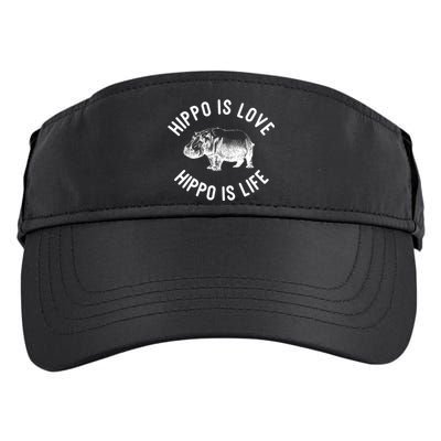 Hippos Hippopotamus Hippos Pygmy Hippopotamus Hippopotamus Gift Adult Drive Performance Visor