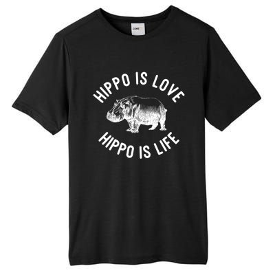 Hippos Hippopotamus Hippos Pygmy Hippopotamus Hippopotamus Gift Tall Fusion ChromaSoft Performance T-Shirt