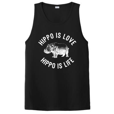 Hippos Hippopotamus Hippos Pygmy Hippopotamus Hippopotamus Gift PosiCharge Competitor Tank