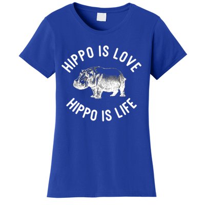 Hippos Hippopotamus Hippos Pygmy Hippopotamus Hippopotamus Gift Women's T-Shirt