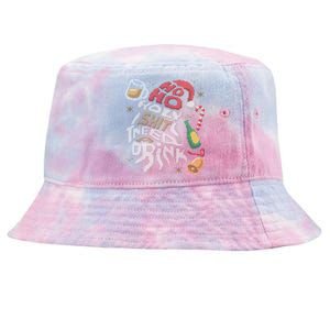 Ho Ho Holy Shit I Need A Beer Ugly Christmas Sweater Funny Gift Tie-Dyed Bucket Hat