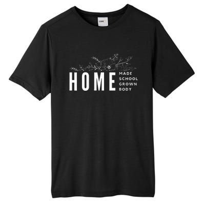 Homebody Homeschool Homemade Homegrown Gift Mom Crunchy Tall Fusion ChromaSoft Performance T-Shirt