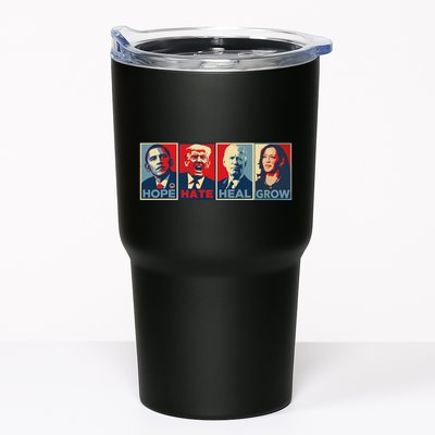 Hope Hate Heal Grow Tumbler
