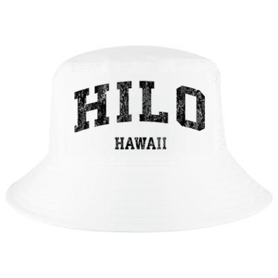 Hilo Hawaii Hi Vintage Established Varsity Sports Design Cool Comfort Performance Bucket Hat