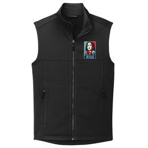 Hope Hate Heal Rise Kamala 2024 For President Campaign Collective Smooth Fleece Vest