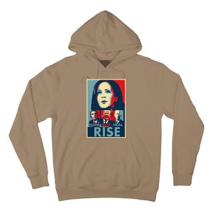 Hope Hate Heal Rise Kamala 2024 For President Campaign Hoodie