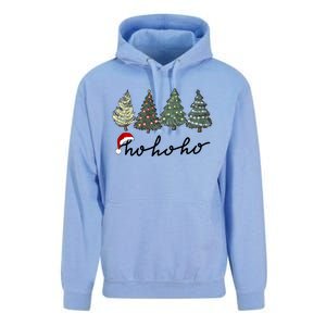 Ho Ho Ho Green Tree Christmas Tis The Season Unisex Surf Hoodie