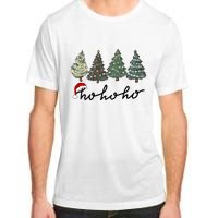 Ho Ho Ho Green Tree Christmas Tis The Season Adult ChromaSoft Performance T-Shirt