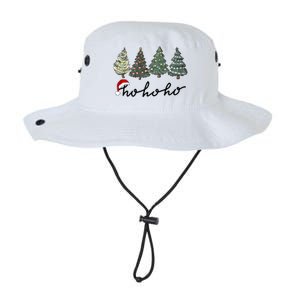 Ho Ho Ho Green Tree Christmas Tis The Season Legacy Cool Fit Booney Bucket Hat