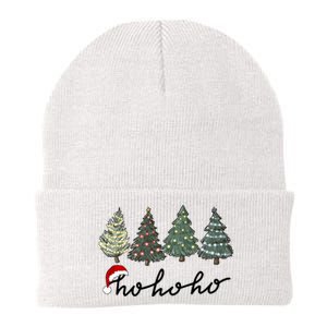 Ho Ho Ho Green Tree Christmas Tis The Season Knit Cap Winter Beanie