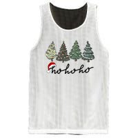 Ho Ho Ho Green Tree Christmas Tis The Season Mesh Reversible Basketball Jersey Tank