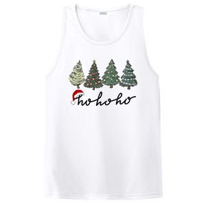 Ho Ho Ho Green Tree Christmas Tis The Season PosiCharge Competitor Tank