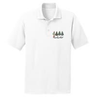 Ho Ho Ho Green Tree Christmas Tis The Season PosiCharge RacerMesh Polo