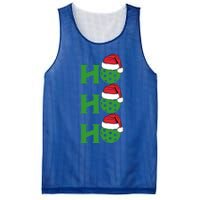 Ho Ho Ho Funny Christmas Pickleball Santa Claus Hat Meme Gift Mesh Reversible Basketball Jersey Tank