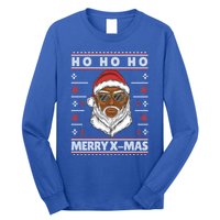 Ho Ho Ho The Cool Santa Claus Is Coming To The Party Gift Long Sleeve Shirt