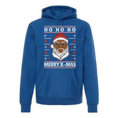 Ho Ho Ho The Cool Santa Claus Is Coming To The Party Gift Premium Hoodie