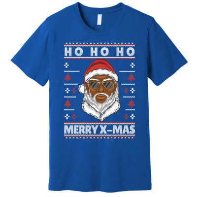 Ho Ho Ho The Cool Santa Claus Is Coming To The Party Gift Premium T-Shirt