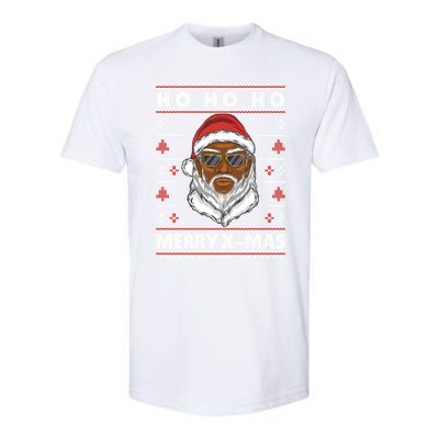 Ho Ho Ho The Cool Santa Claus Is Coming To The Party Gift Softstyle CVC T-Shirt