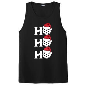 Ho Ho Ho Funny Christmas Pickleball Santa Claus Hat Meme Meaningful Gift PosiCharge Competitor Tank