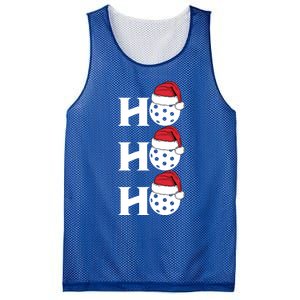 Ho Ho Ho Funny Christmas Pickleball Santa Claus Hat Meme Meaningful Gift Mesh Reversible Basketball Jersey Tank