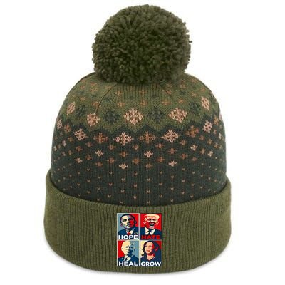 Hope Hate Heal Grow 2024 Vintage The Baniff Cuffed Pom Beanie