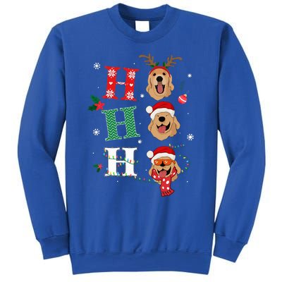 Ho Ho Ho Retrievers Golden Xmas Outfit Christmas Costume  Sweatshirt