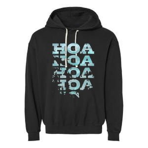 Hoa Hoa Hoa Hoa Hoa Season Vibes Garment-Dyed Fleece Hoodie