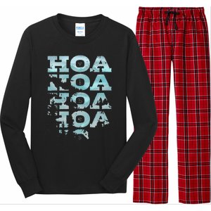 Hoa Hoa Hoa Hoa Hoa Season Vibes Long Sleeve Pajama Set