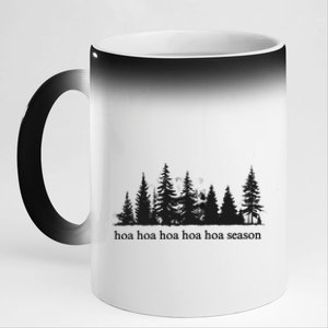 Hoa Hoa Hoa Hoa Hoa Season Twilight Inspired 11oz Black Color Changing Mug