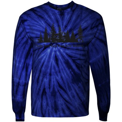 Hoa Hoa Hoa Hoa Hoa Season Twilight Inspired Tie-Dye Long Sleeve Shirt