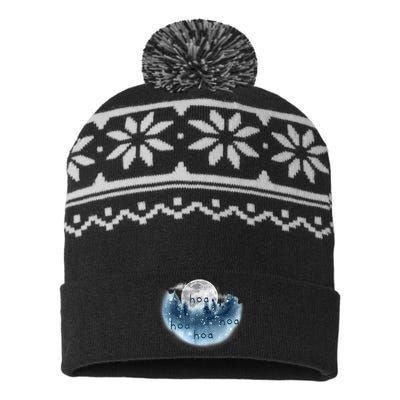 Hoa Hoa Hoa Hoa Season USA-Made Snowflake Beanie