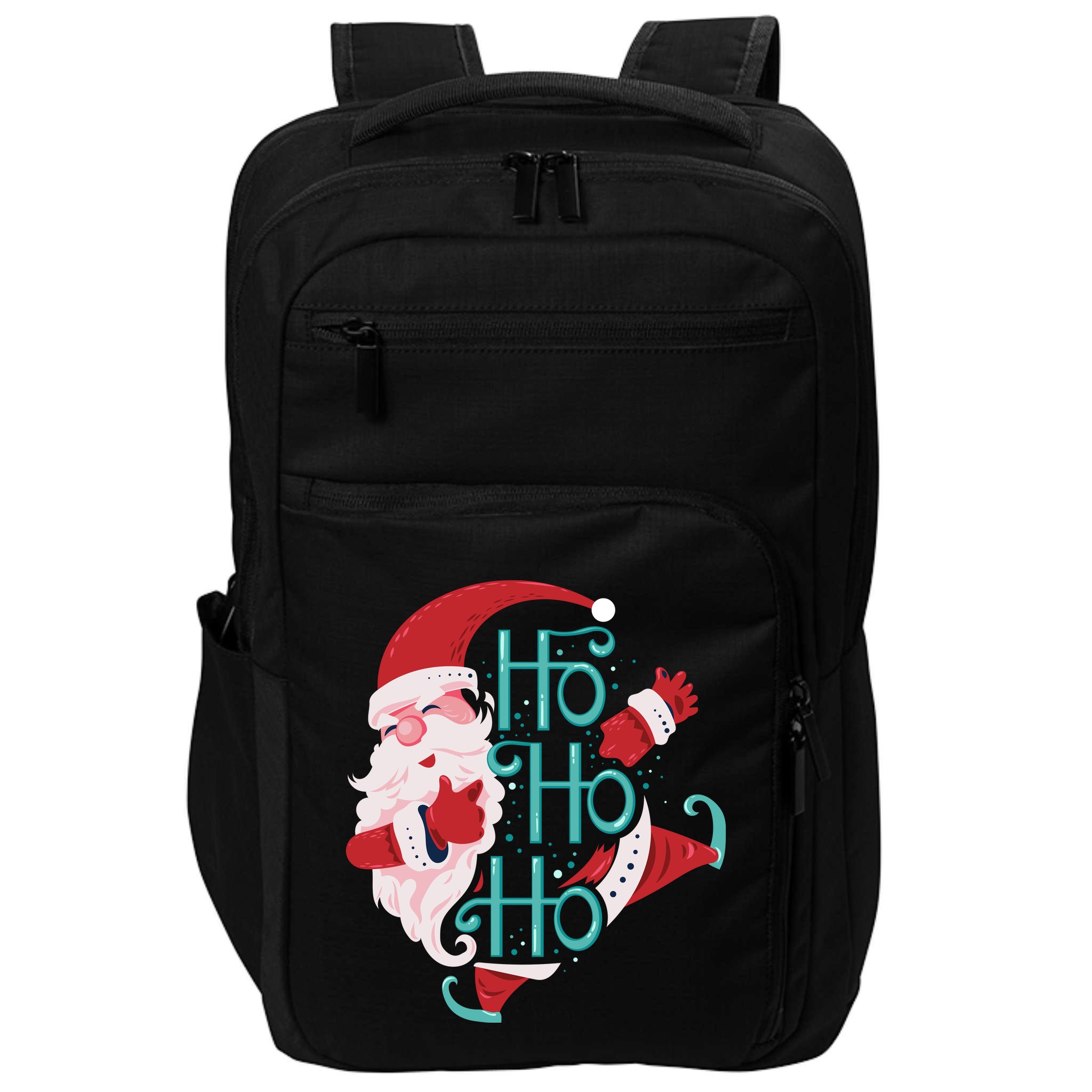 Ho Ho Ho Dabbing Santa Impact Tech Backpack