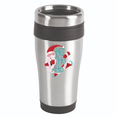 Ho Ho Ho Dabbing Santa 16oz Travel Tumbler